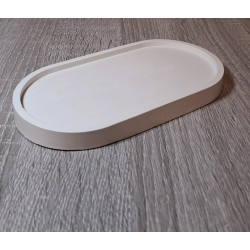 Tăviță ovală din ipsos