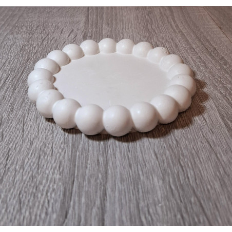 Tavă cu cercuri din ipsos